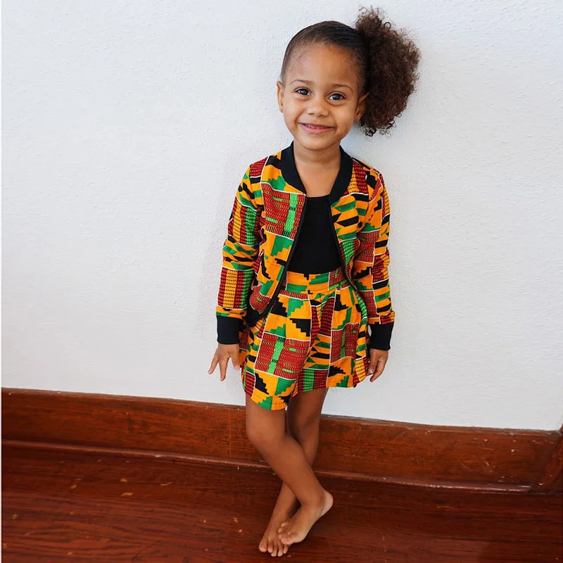 2023 New Style Kid Spring Clothes Set African Traditional Print Dashiki Coat Jacket Suit A-line Skirt Bohe Girls Clothing set
2023 New Style Kid Spring Clothes Set African Traditional Print Dashiki Coat Jacket Suit A-line Skirt Bohe Girls Clothing set