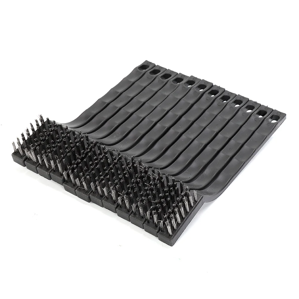 12pcs Cleaning Wire Brushes DIY Paint Rust Remover Removal Machinery Maintenance Metal Unprocessed Parts Brush
12pcs Cleaning Wire Brushes DIY Paint Rust Remover Removal Machinery Maintenance Metal Unprocessed Parts Brush