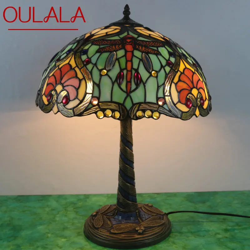 OULALA Tiffany Glass Table Lamp LED Creative Retro Dragonfly Desk Light Fashion Decor For Home Living Room Bedroom Bedside
OULALA Tiffany Glass Table Lamp LED Creative Retro Dragonfly Desk Light Fashion Decor For Home Living Room Bedroom Bedside