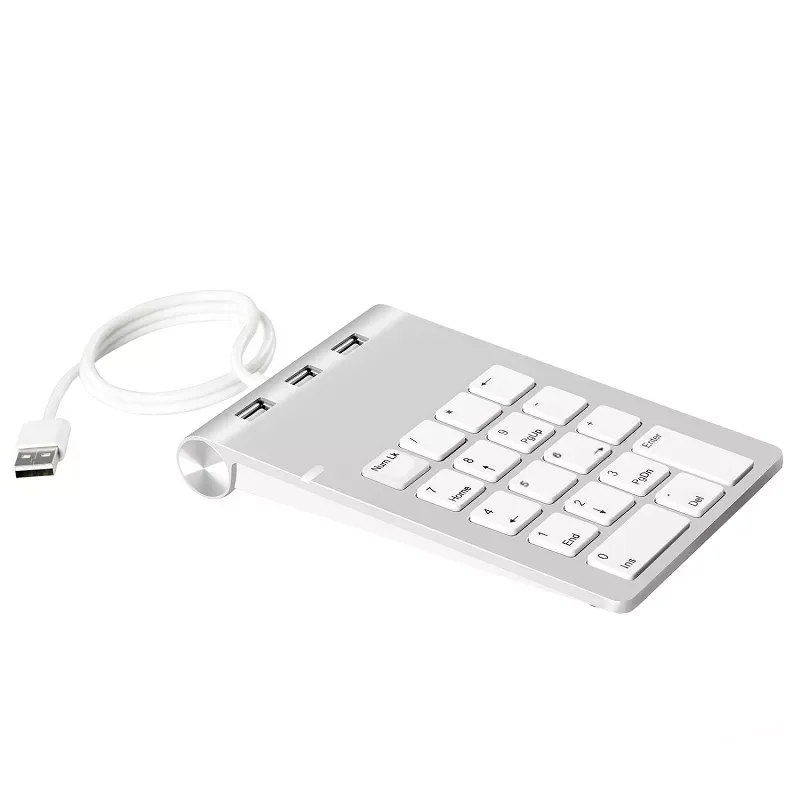 Ultra Slim Keyboard USB Numeric Keypad 18 Keys Mini USB 2.0 Hubs for Digital Keyboard Number Pad Compute PC Laptop keyboard 
Ultra Slim Keyboard USB Numeric Keypad 18 Keys Mini USB 2.0 Hubs for Digital Keyboard Number Pad Compute PC Laptop keyboard