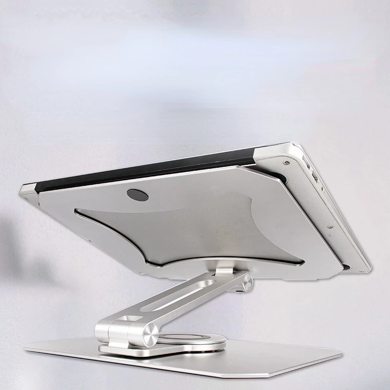 Adjustable Laptop Stand with 360 Rotating Base Ergonomic Aluminum Laptop Riser Holder Foldable for MacBook / All Laptops 10-17"
Adjustable Laptop Stand with 360 Rotating Base Ergonomic Aluminum Laptop Riser Holder Foldable for MacBook / All Laptops 10-17"