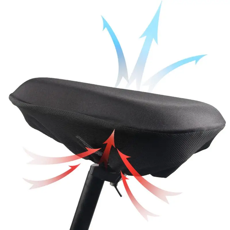 Black Bicycle Saddle Cover Men Women Comfort Cushioned Bicycle Saddle Cushions For Indoor & Outdoor Cycling Bikes Waterproof
Black Bicycle Saddle Cover Men Women Comfort Cushioned Bicycle Saddle Cushions For Indoor & Outdoor Cycling Bikes Waterproof
