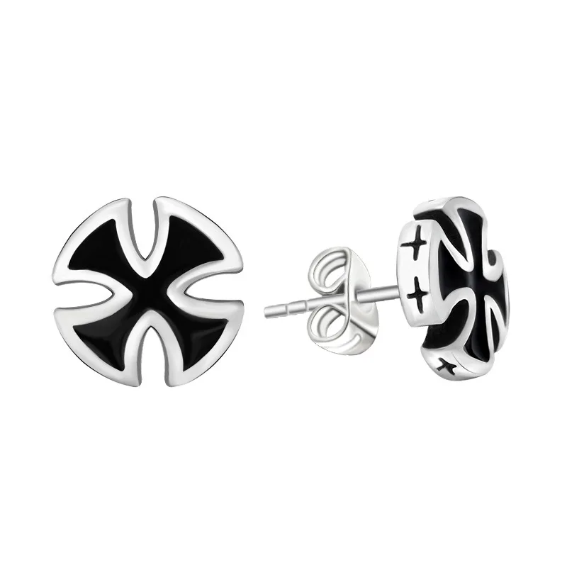 Trendy Black Color Cross Stud Earrings for Women Steampunk Stainless Steel Piercing Jewelry Punk Accessories 2023 Free Shipping
Trendy Black Color Cross Stud Earrings for Women Steampunk Stainless Steel Piercing Jewelry Punk Accessories 2023 Free Shipping