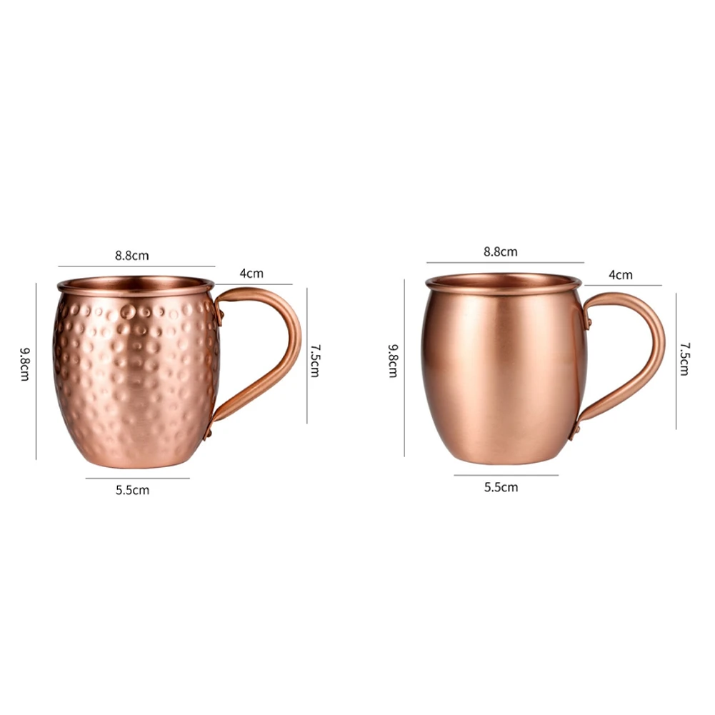 530ML 100% Pure Copper Mug Moscow Mule Mug Drum Cup Cocktail Cup Pure Copper Mug Restaurant Bar Cold Drink Cup, A
530ML 100% Pure Copper Mug Moscow Mule Mug Drum Cup Cocktail Cup Pure Copper Mug Restaurant Bar Cold Drink Cup, A