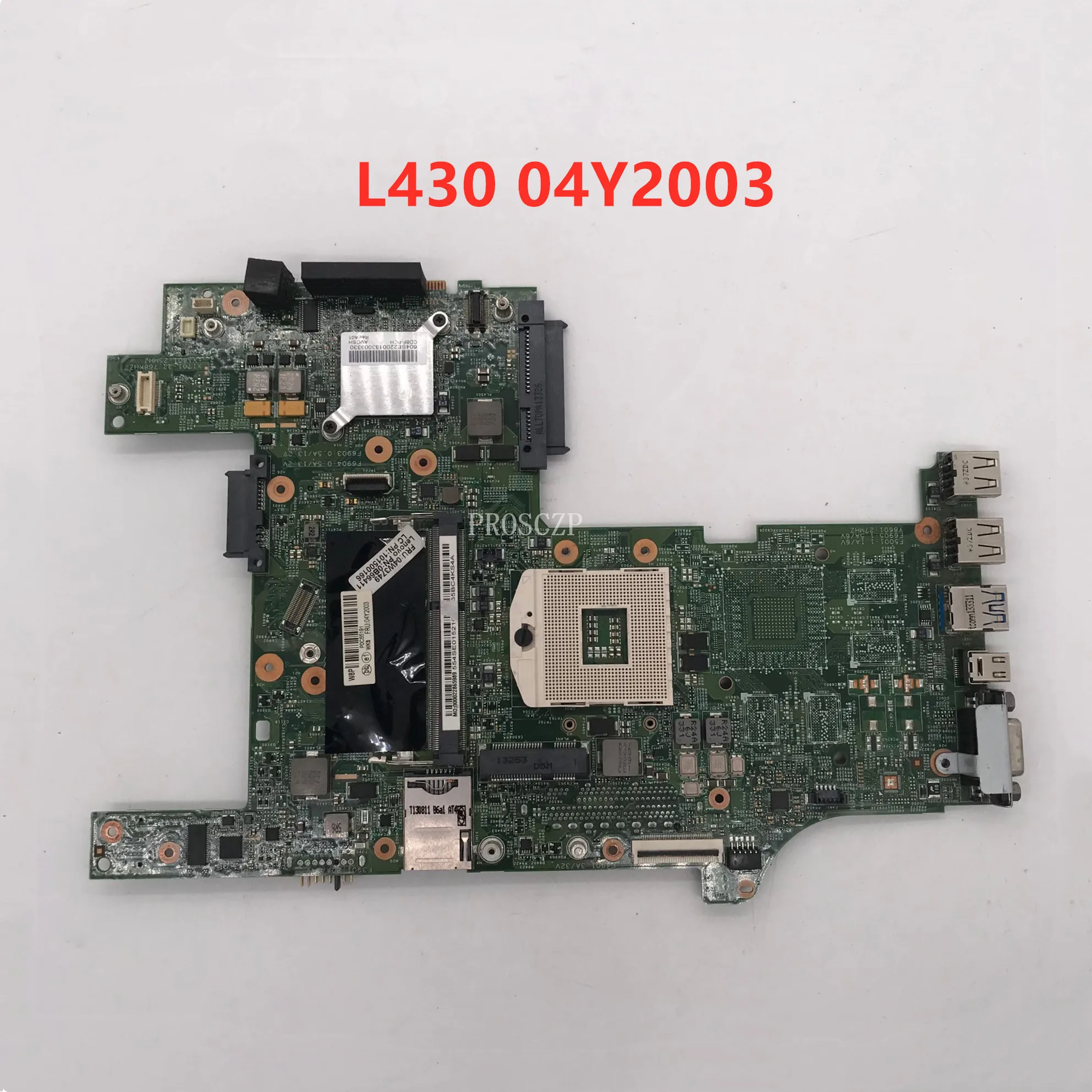 For L430 motherboard mainboard for Thinkpad laptop PGA989 HM76 DDR3 04Y2008 04Y2003 04Y2001 laptop motherboad 100% working well 
For L430 motherboard mainboard for Thinkpad laptop PGA989 HM76 DDR3 04Y2008 04Y2003 04Y2001 laptop motherboad 100% working well