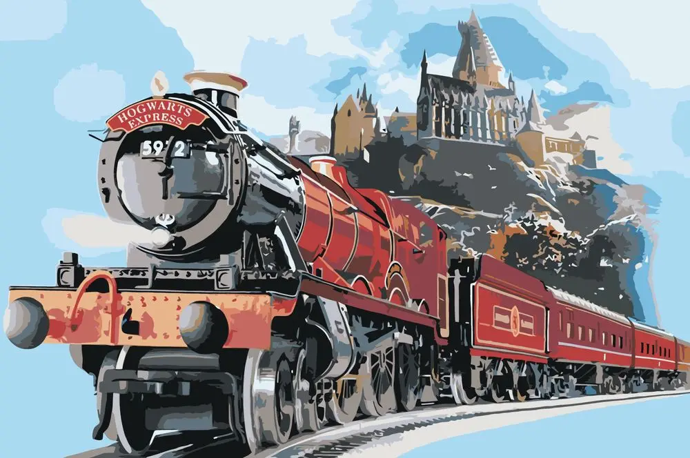 Картина по номерам "Гарри Поттер" 40x60 см Живопись Номерам Potter_013 |