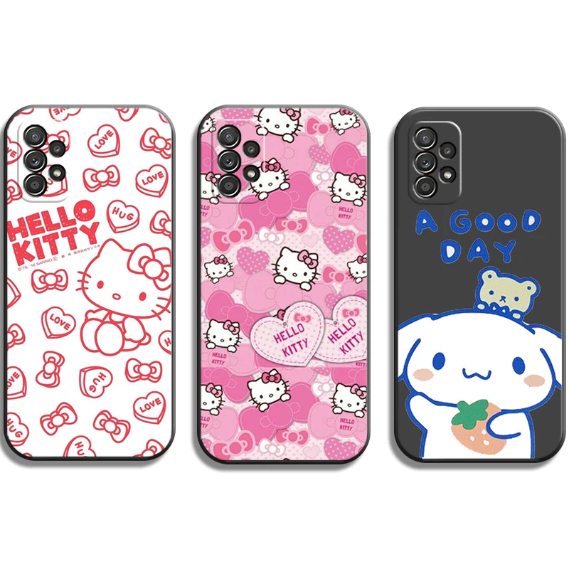 Hello Kitty Cartoon Phone Cases For Samsung Galaxy A51 4G A51 5G A71 4G A71 5G A52 4G A52 5G A72 4G A72 5G Funda Back Cover
Hello Kitty Cartoon Phone Cases For Samsung Galaxy A51 4G A51 5G A71 4G A71 5G A52 4G A52 5G A72 4G A72 5G Funda Back Cover