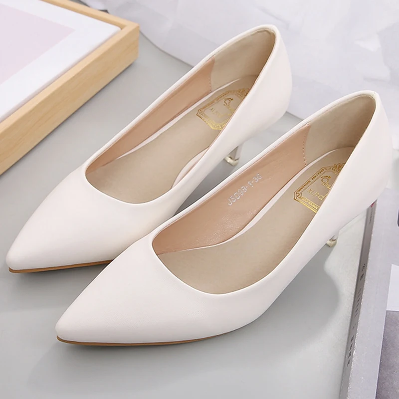 High Heels Pumps 5cm Heel Brand Women Large Size 34-43 New Stiletto Heel Work Professional Casual High Quality Pumps
High Heels Pumps 5cm Heel Brand Women Large Size 34-43 New Stiletto Heel Work Professional Casual High Quality Pumps