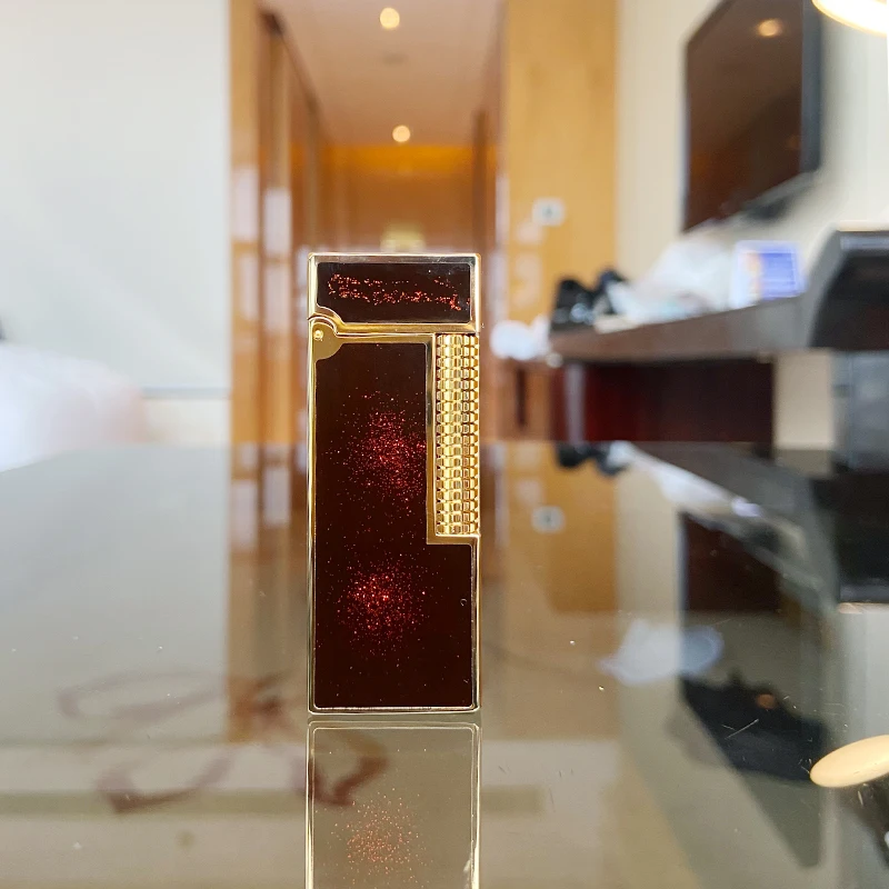 New Memorial Metal Drawing Vertical Stripes Luxury Tobacco Lighters Ping Sound Natural Lacquer Cigarette Smoking Butane Lighters
New Memorial Metal Drawing Vertical Stripes Luxury Tobacco Lighters Ping Sound Natural Lacquer Cigarette Smoking Butane Lighters