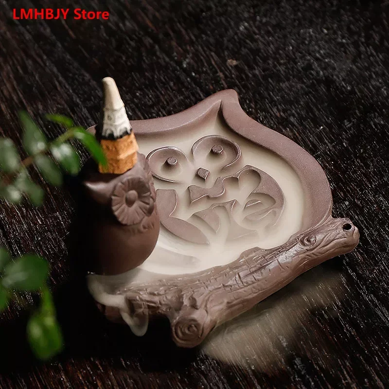 New Purple Sand Backflow Incense Burner Crafts Creative Owl LOVE Smoke Backflow Viewing Incense Burner Home Decoration
New Purple Sand Backflow Incense Burner Crafts Creative Owl LOVE Smoke Backflow Viewing Incense Burner Home Decoration