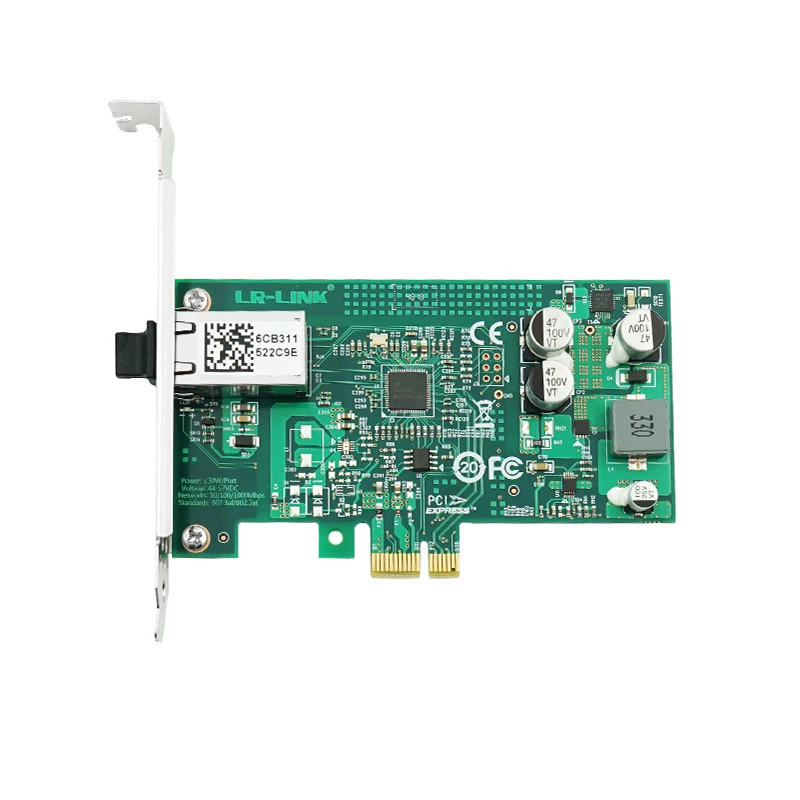 I210 Based LRES2001PT-POE PCIe x1 Gigabit Single Port Copper POE Ethernet Network Card Based On I210 Chipset 
I210 Based LRES2001PT-POE PCIe x1 Gigabit Single Port Copper POE Ethernet Network Card Based On I210 Chipset