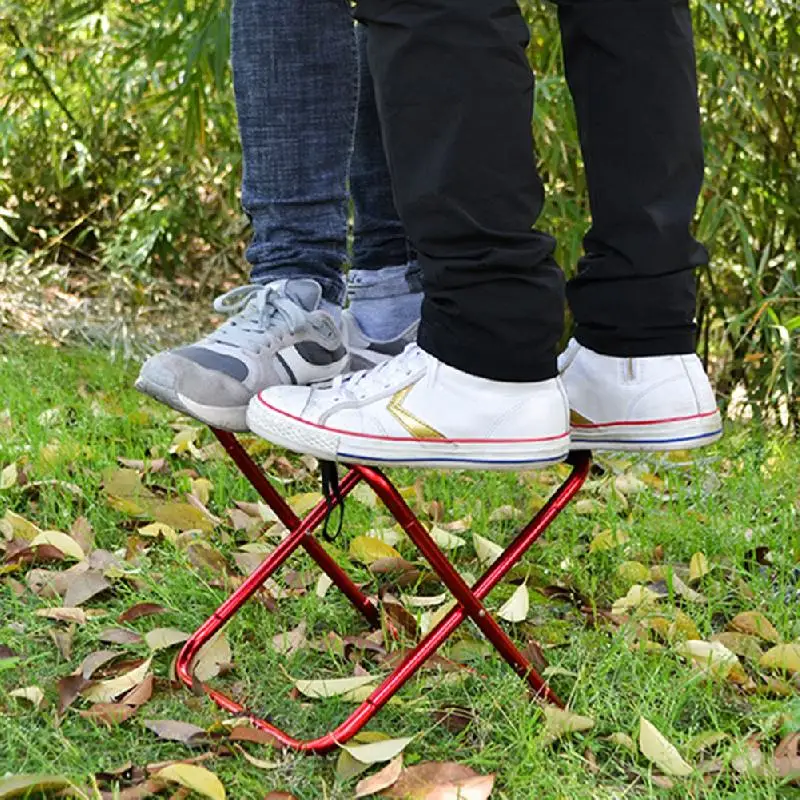 New 150KG Thickened Outdoor Camping Small Chair Portable Folding Aluminum Alloy Stool Bench Stool Mare Ultralight Picnic Fishing
New 150KG Thickened Outdoor Camping Small Chair Portable Folding Aluminum Alloy Stool Bench Stool Mare Ultralight Picnic Fishing