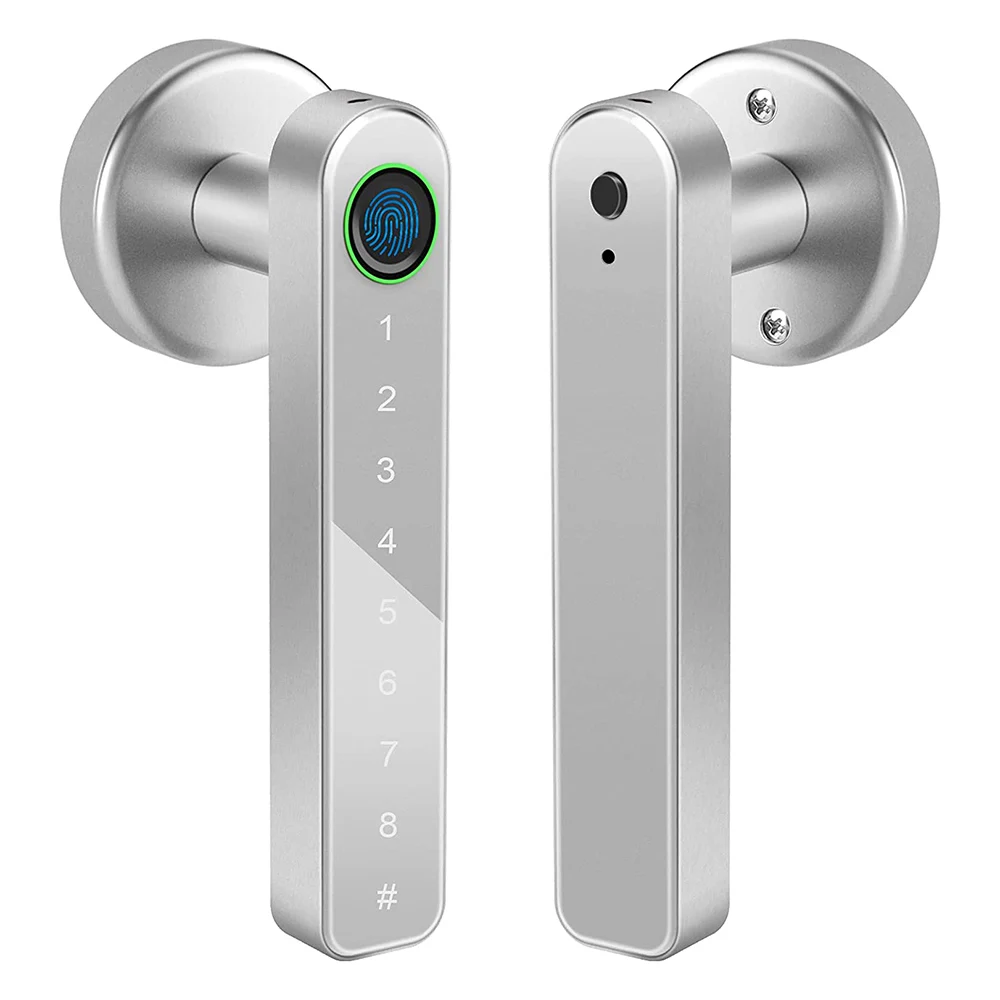 Smart Fingerprint Door Lock Biometric Door Lock with Handle Keyless Entry Door Lock with Keypad Electronic Deadbolt
Smart Fingerprint Door Lock Biometric Door Lock with Handle Keyless Entry Door Lock with Keypad Electronic Deadbolt