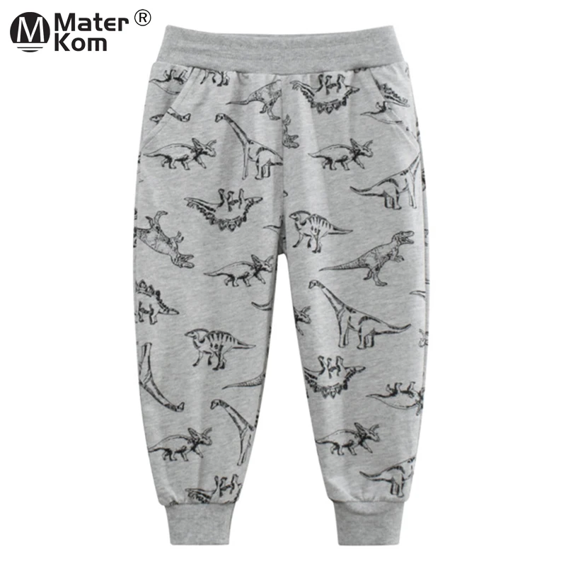 Boys Casual Long Pants with Dinosaur Print Cotton Sport Pants for Children Leisure Trousers Kids Elastics Waist Sweatpants 2-7y
Boys Casual Long Pants with Dinosaur Print Cotton Sport Pants for Children Leisure Trousers Kids Elastics Waist Sweatpants 2-7y