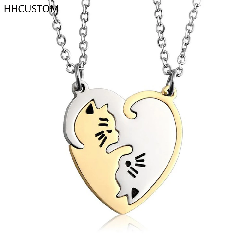 HHCUSTOM Custom Cat Kitten Necklace Personality Stainless Steel Engraved Name Pendant Choker Jewelry For Women Couple Best Gift
HHCUSTOM Custom Cat Kitten Necklace Personality Stainless Steel Engraved Name Pendant Choker Jewelry For Women Couple Best Gift