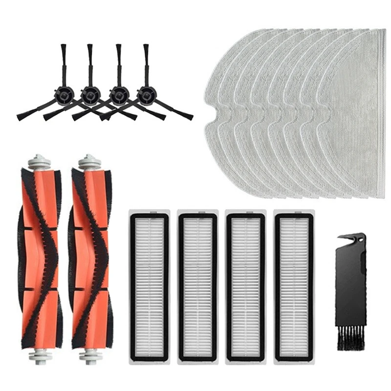 For Dreame Bot L10 Pro Robotic Vacuum Cleaner Detachable Main Brush Side Brush Filter Mop Rag Vacuum Cleaner Accessories 
For Dreame Bot L10 Pro Robotic Vacuum Cleaner Detachable Main Brush Side Brush Filter Mop Rag Vacuum Cleaner Accessories