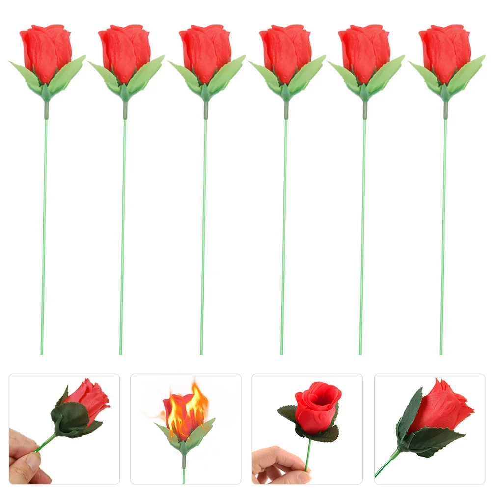 6 PCS Gimmick Playing Toy Flame Wallet Wand Flower Fire Trick Flame Torch Flower Trick Close-up Toys Wallets
6 PCS Gimmick Playing Toy Flame Wallet Wand Flower Fire Trick Flame Torch Flower Trick Close-up Toys Wallets