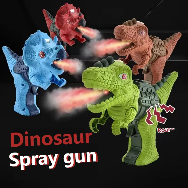 Electric Dinosaur Spray Gun Summer Kids Outdoor Disinfectant Spray Bottle Machine Toy Beach Swimming Pool Water Guns Toys Gift
Electric Dinosaur Spray Gun Summer Kids Outdoor Disinfectant Spray Bottle Machine Toy Beach Swimming Pool Water Guns Toys Gift