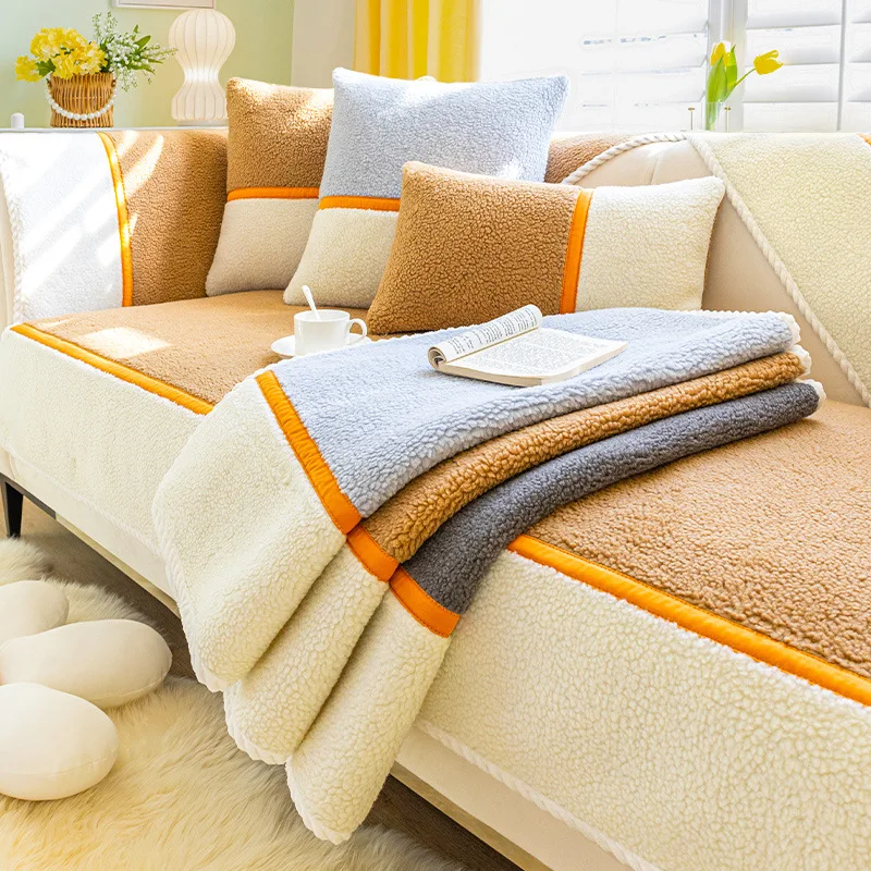 Winter Plush Sofa Cushion Cover Wool Sofa Non-slip Couch Seat Cushion for Home Corner Sofa Towel Furniture Protector Slipcover
Winter Plush Sofa Cushion Cover Wool Sofa Non-slip Couch Seat Cushion for Home Corner Sofa Towel Furniture Protector Slipcover