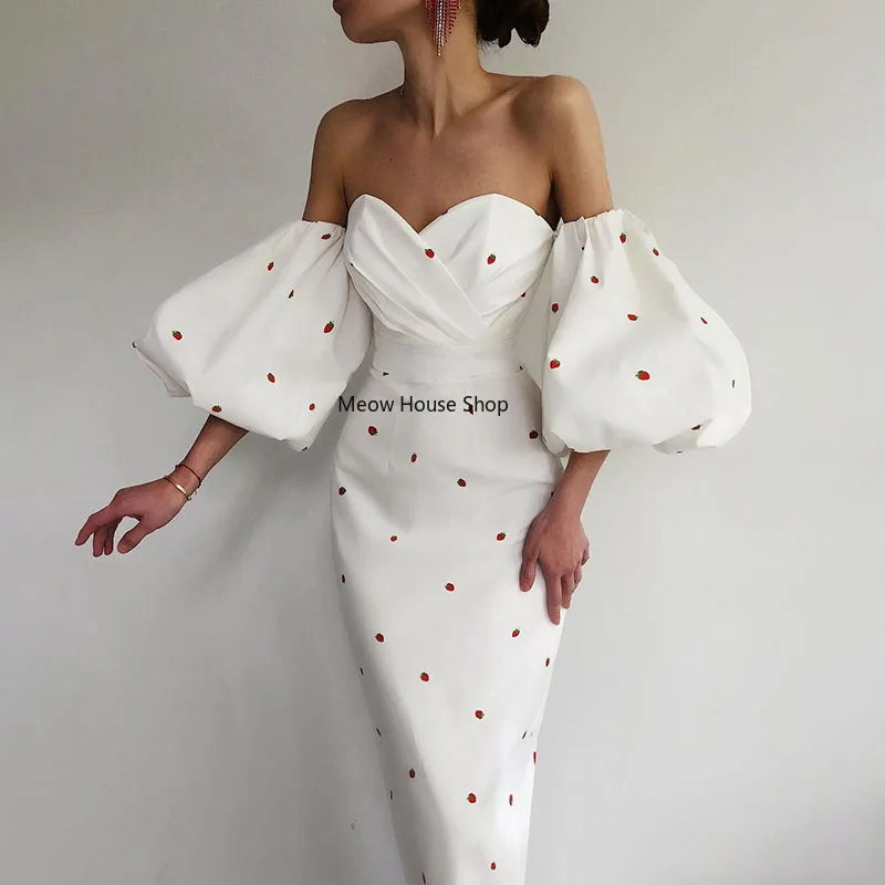 Dress women's summerdress 2022 chic woman evening dress Dresses gala European and American lantern sleeve off-the-shoulder dress
Dress women's summerdress 2022 chic woman evening dress Dresses gala European and American lantern sleeve off-the-shoulder dress