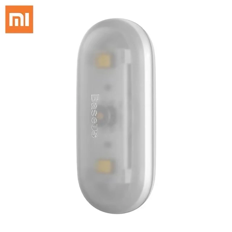 Xiaomi Baseus 2pcs Portable LED Flashlight Car Mini Magnetic Interior Light Auto Magnetlights lighting Styling Warm Night Light
Xiaomi Baseus 2pcs Portable LED Flashlight Car Mini Magnetic Interior Light Auto Magnetlights lighting Styling Warm Night Light