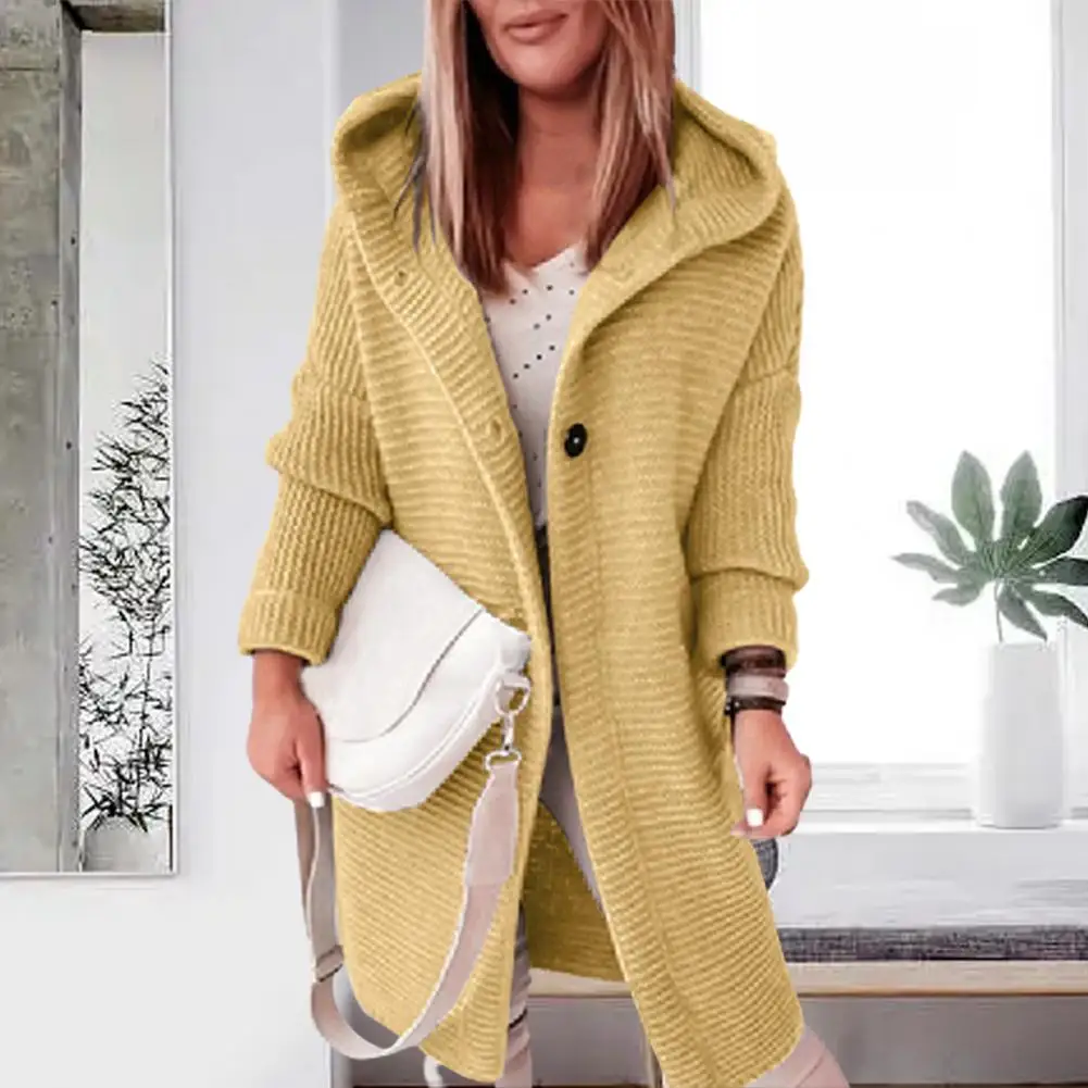 Outwear Stylish Soft Simple Sweater Coat Double Buttons Winter Sweater Coat Thermal Female Clothing
Outwear Stylish Soft Simple Sweater Coat Double Buttons Winter Sweater Coat Thermal Female Clothing