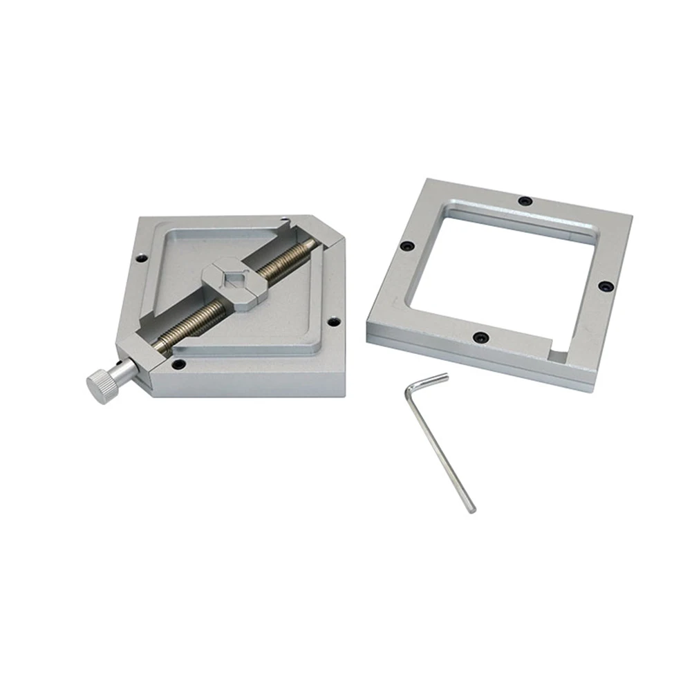 90MM BGA Reballing Station Stencils Template Holder Jig Rework PCB Chip 9 X 8 X 3 Cm Metal Welding Station BGA Box & Wrench
90MM BGA Reballing Station Stencils Template Holder Jig Rework PCB Chip 9 X 8 X 3 Cm Metal Welding Station BGA Box & Wrench