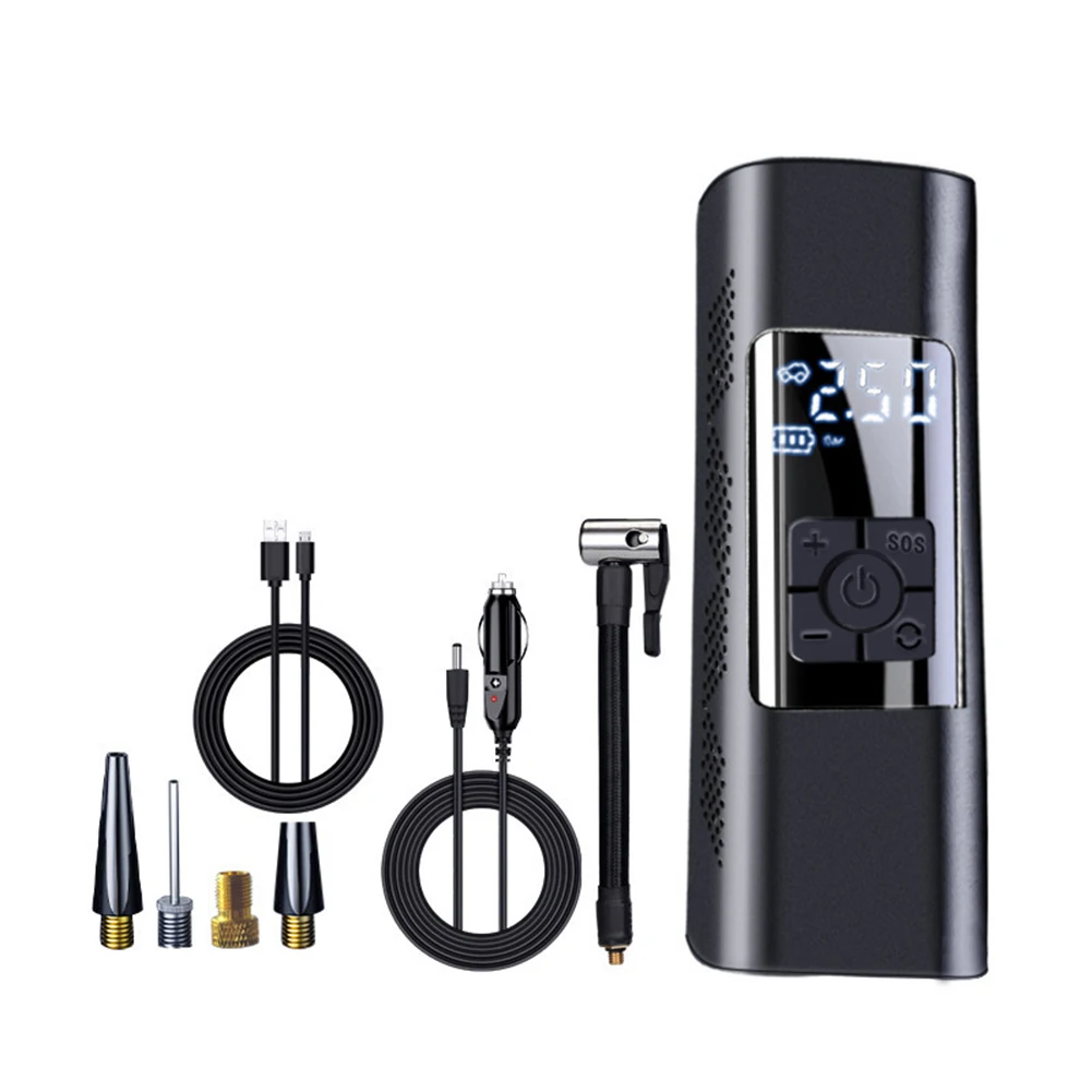 Air Pump Inflator Cycling Sports 1 Pcs ABS+metal Accessories Digital Display Inflatable Intelligent Multifunctional
Air Pump Inflator Cycling Sports 1 Pcs ABS+metal Accessories Digital Display Inflatable Intelligent Multifunctional