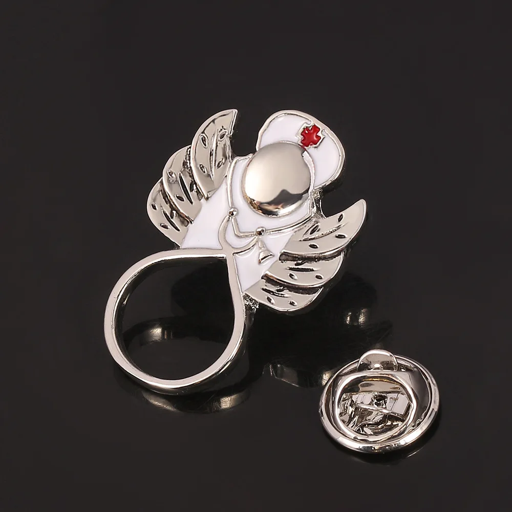 Fashion Doctor Angel Brooch Popular Alloy Jewelry Creative Pin Nurse Hat Stethoscope Gold Brooch Badge Clothing Accessories Gift
Fashion Doctor Angel Brooch Popular Alloy Jewelry Creative Pin Nurse Hat Stethoscope Gold Brooch Badge Clothing Accessories Gift