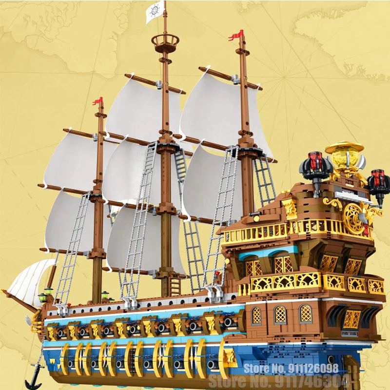 Creative Expert Ideas Ship Pirate Revenge Pirate Ship Caribbean Blocks Moc Bricks Model Building Blocks Movie Toys 66010
Creative Expert Ideas Ship Pirate Revenge Pirate Ship Caribbean Blocks Moc Bricks Model Building Blocks Movie Toys 66010