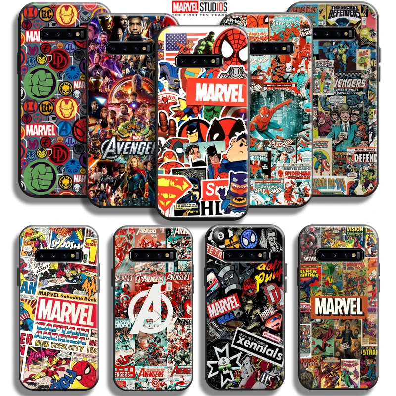 Marvel Comics Logo For Samsung Galaxy S10 5G S10 Plus Lite S10E S10 Phone Case Funda Back Soft TPU Carcasa Black Silicone Cover
Marvel Comics Logo For Samsung Galaxy S10 5G S10 Plus Lite S10E S10 Phone Case Funda Back Soft TPU Carcasa Black Silicone Cover