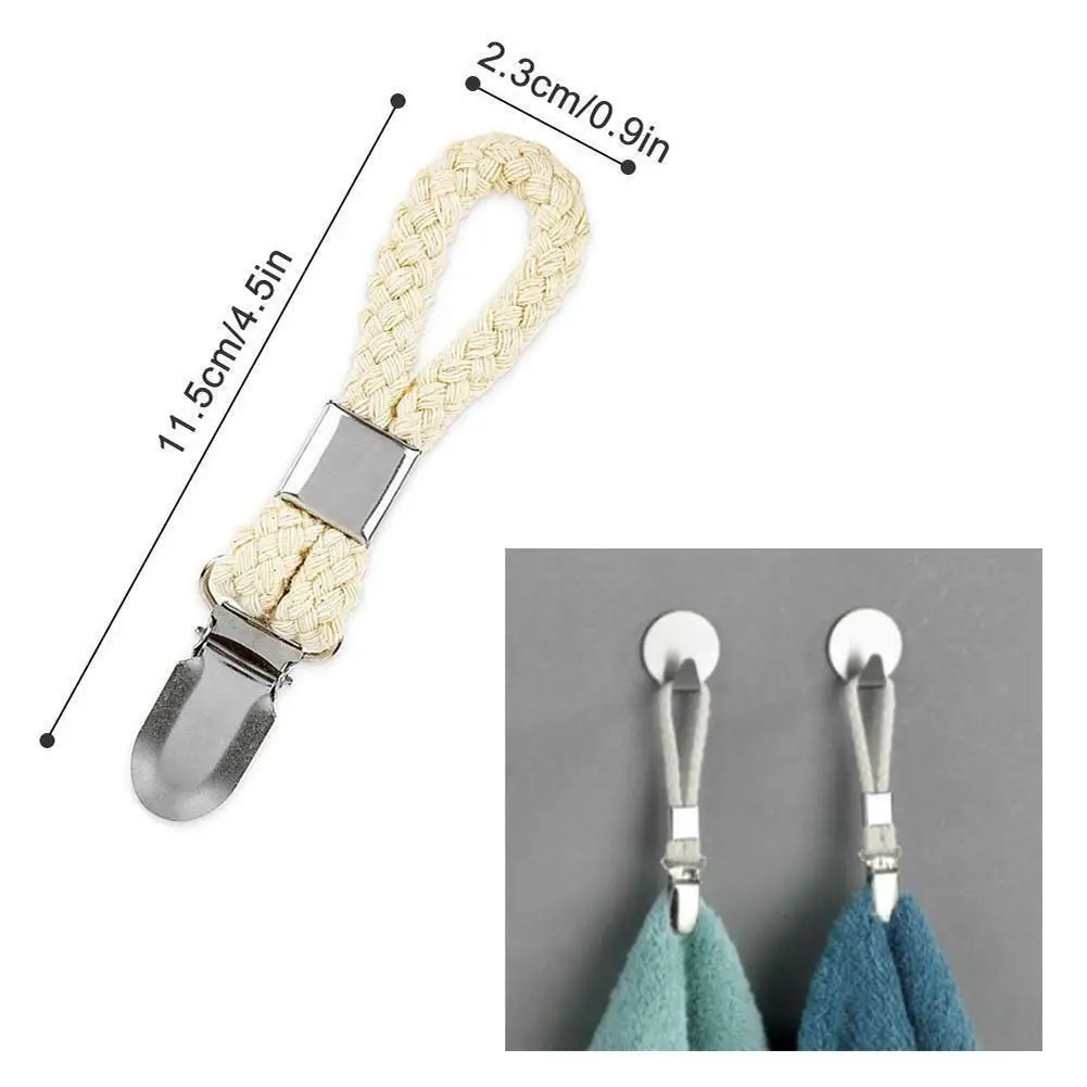 4Pcs Bathroom Hangers Clips Multi Purpose Hooks Loops Cotton Loop Metal Clamp Household Tea Towel Hanging Clips
4Pcs Bathroom Hangers Clips Multi Purpose Hooks Loops Cotton Loop Metal Clamp Household Tea Towel Hanging Clips