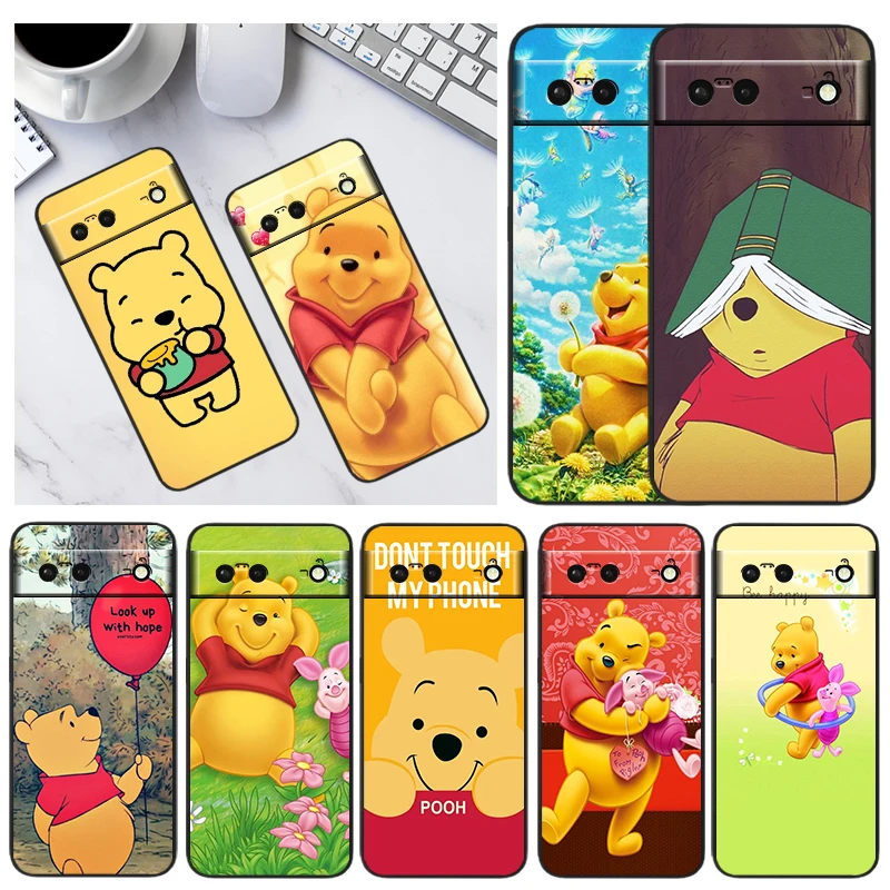 Winnie the Pooh Disney For Google Pixel 7 6 Pro 6A 5A 5 4 4A XL 5G Shell Soft Silicone Fundas Coque Capa Black Phone Case 
Winnie the Pooh Disney For Google Pixel 7 6 Pro 6A 5A 5 4 4A XL 5G Shell Soft Silicone Fundas Coque Capa Black Phone Case