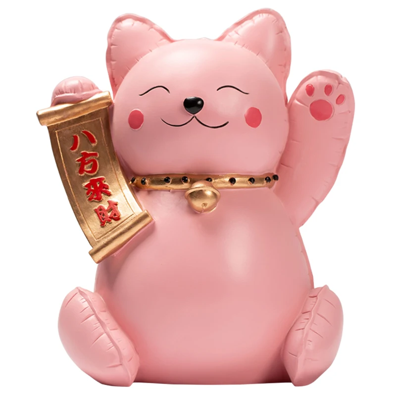 CUTE JOYOUS CAT RESIN DECORATIVE SCULPTURE HAPPY PINK CAT LIVING ROOM ART STATUE FURNISHING 
CUTE JOYOUS CAT RESIN DECORATIVE SCULPTURE HAPPY PINK CAT LIVING ROOM ART STATUE FURNISHING