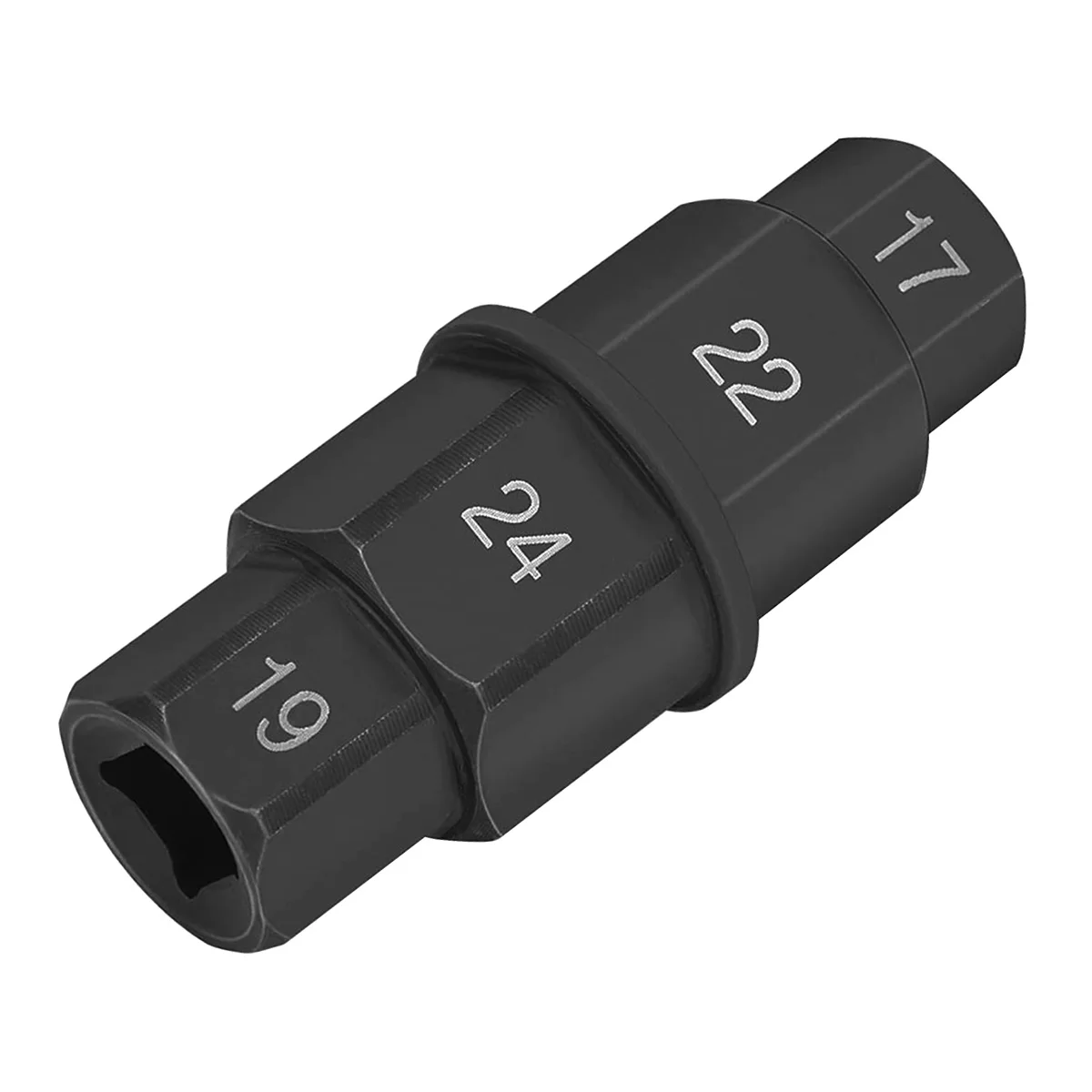 New Hex Axle Tool 17mm 19mm 22mm 24mm 4-in-1 Spindle Driver Tool for Removing Tire Axle Carbon Steel Axle Socket Adapter Tool
New Hex Axle Tool 17mm 19mm 22mm 24mm 4-in-1 Spindle Driver Tool for Removing Tire Axle Carbon Steel Axle Socket Adapter Tool