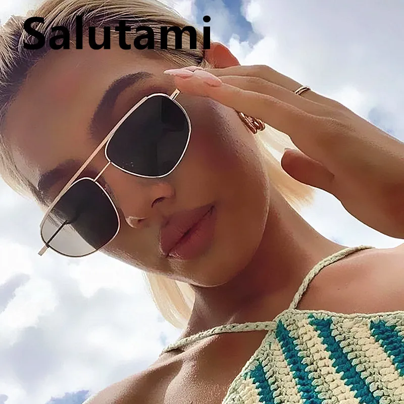 Vintage Double Beam Small Oval Sunglasses For Women New Fashion Design Gradient Sun Glasses Men Alloy Pilot Eyewear Flat Shades
Vintage Double Beam Small Oval Sunglasses For Women New Fashion Design Gradient Sun Glasses Men Alloy Pilot Eyewear Flat Shades