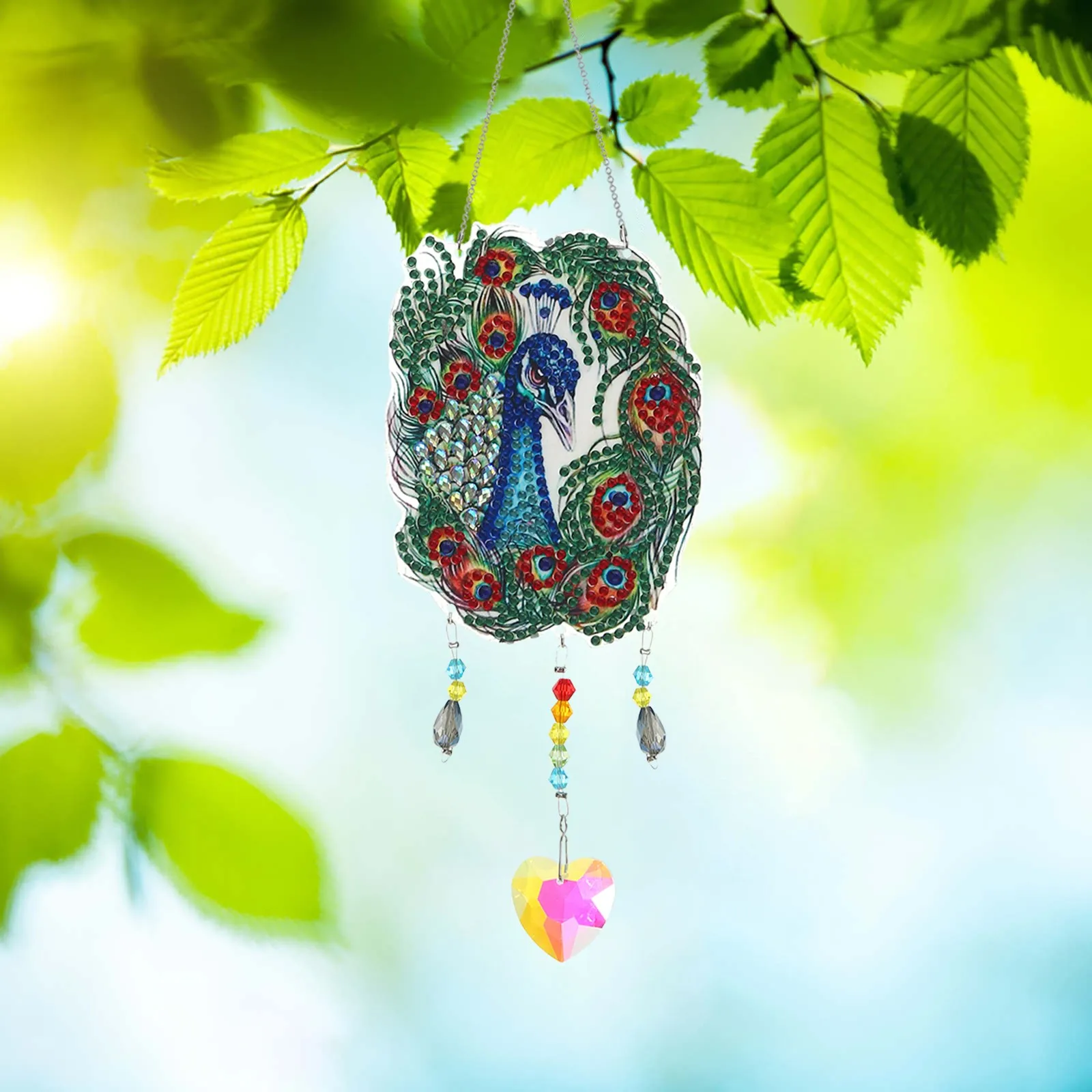 Diamond Painting Point Drill Wind Chime Pendant Handmade DIY Pendant Crystal Door Decoration Wind Chimes
Diamond Painting Point Drill Wind Chime Pendant Handmade DIY Pendant Crystal Door Decoration Wind Chimes
