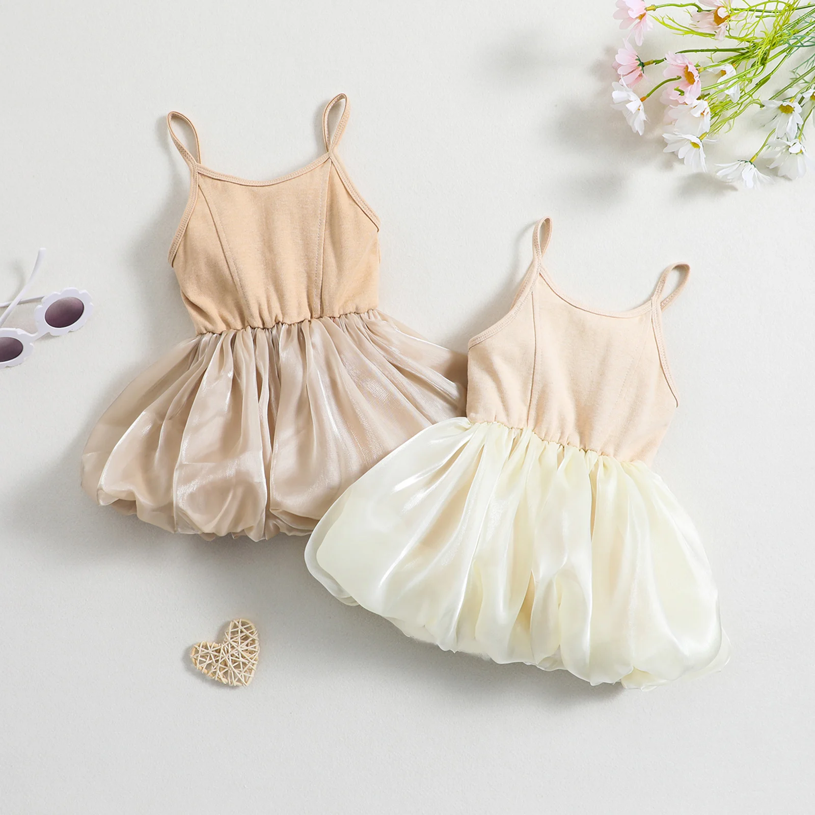 Listenwind 1-5Y Toddler Girls Summer Casual Sling Dress Sleeveless Pleated Hem Patchwork Princess Dress
Listenwind 1-5Y Toddler Girls Summer Casual Sling Dress Sleeveless Pleated Hem Patchwork Princess Dress