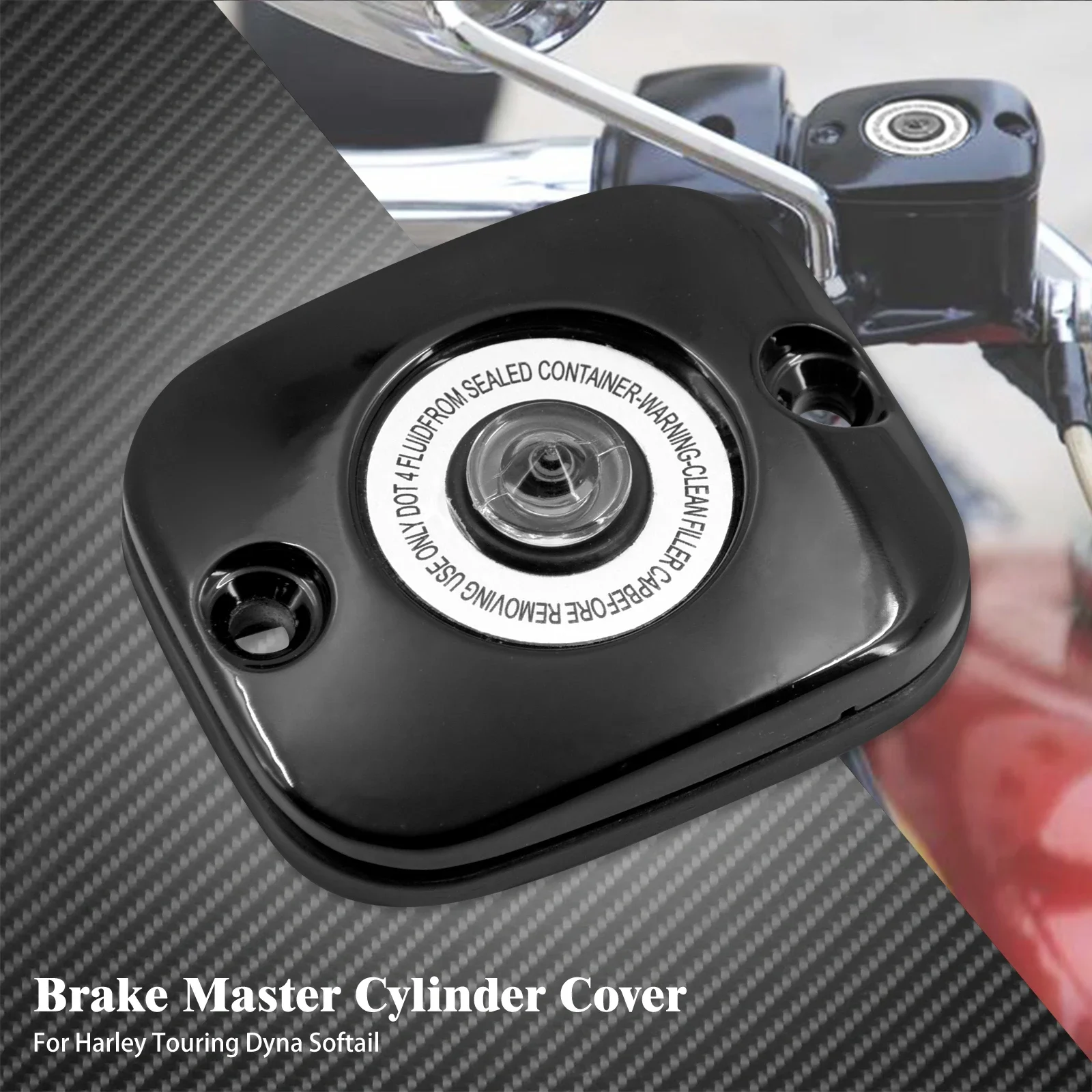Крышка переднего главного тормозного цилиндра мотоцикла для Harley Touring Road King Street Glide FLHR FLHT Dyna Fat Bob FXDF Softail FLSTF
Крышка переднего главного тормозного цилиндра мотоцикла для Harley Touring Road King Street Glide FLHR FLHT Dyna Fat Bob FXDF Softail FLSTF