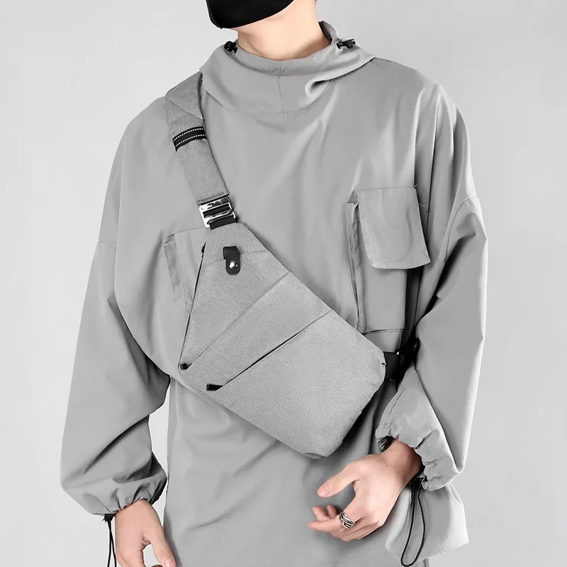 Men Ultra Thin Anti-theft Small Chest Bag Mini Cross Body Bags Male One Shoulder Sling Bag for Travel Boy Sports Bag 
Men Ultra Thin Anti-theft Small Chest Bag Mini Cross Body Bags Male One Shoulder Sling Bag for Travel Boy Sports Bag