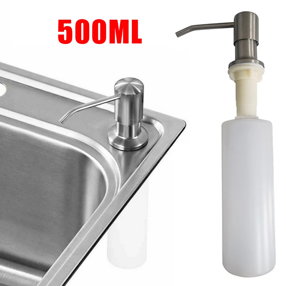 Durable New Soap Dispenser Soap Dispensers Detergent Hand Pump Hand Soap Kitchen Pressing Head Stainless Steel
Durable New Soap Dispenser Soap Dispensers Detergent Hand Pump Hand Soap Kitchen Pressing Head Stainless Steel