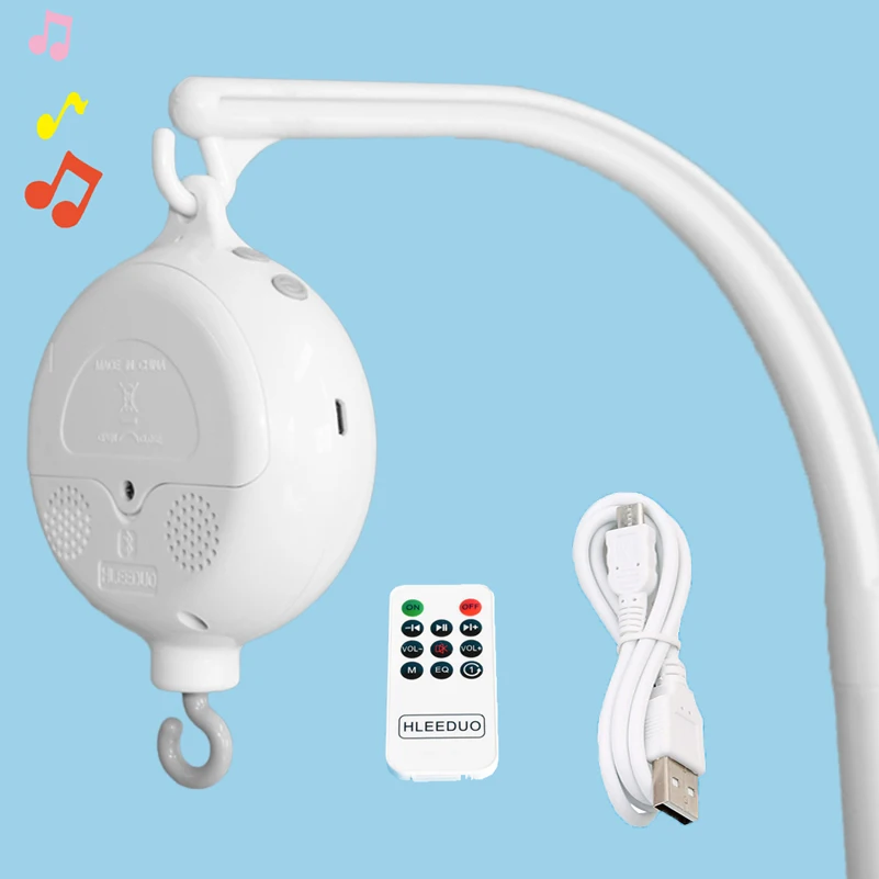 Baby Rattle Toys 0-12 Months White Rotary Mobile On The Bed Newborn Music Box Bed Bell Toy Holder Bracket Baby Newborn Toys
Baby Rattle Toys 0-12 Months White Rotary Mobile On The Bed Newborn Music Box Bed Bell Toy Holder Bracket Baby Newborn Toys