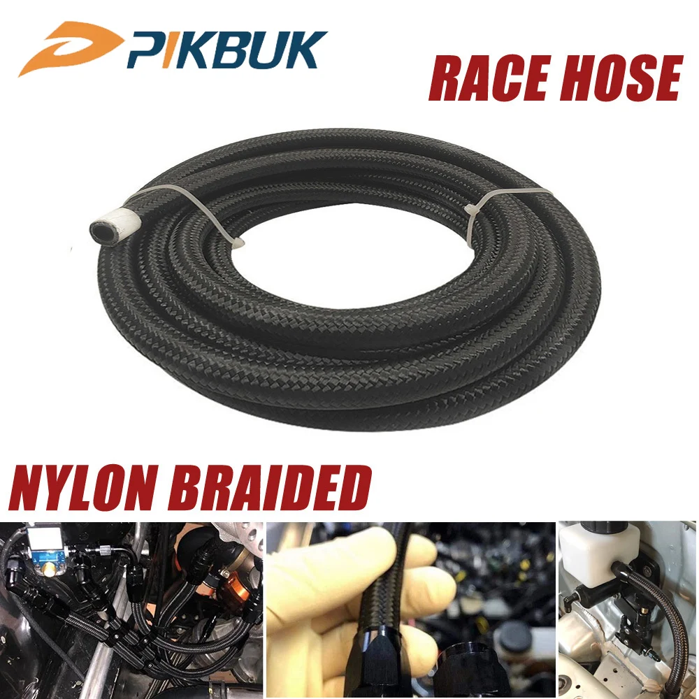 16 FT AN10 NYLON BRAIDED OIL COOLER FUEL HOSE LINE STRAIGHT 45 90 180DEGREE SWIVEL
16 FT AN10 NYLON BRAIDED OIL COOLER FUEL HOSE LINE STRAIGHT 45 90 180DEGREE SWIVEL