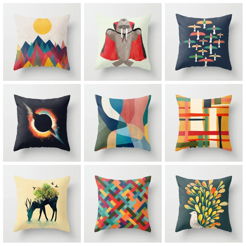 Sunset animal print pillow car sofa cushion cover home pillowcase decorative pillowcase
Sunset animal print pillow car sofa cushion cover home pillowcase decorative pillowcase