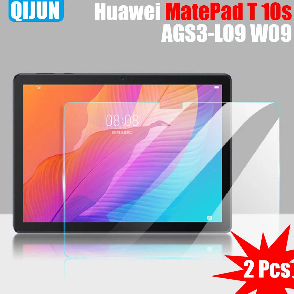 Tablet Tempered glass film For Huawei MatePad T 10S 10.1" Scratch explosion Proof Anti fingerprint 2 Pcs for AGS3-L09 AGS3-W09 
Tablet Tempered glass film For Huawei MatePad T 10S 10.1" Scratch explosion Proof Anti fingerprint 2 Pcs for AGS3-L09 AGS3-W09