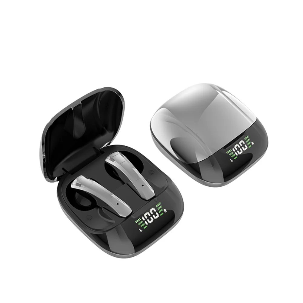 E68 TWS Wireless Bluetooth 5.0 Earphones Stereo In-Ear Roise Reduction IPX6 Sport Waterproof Led Gaming Headphones With Mic
E68 TWS Wireless Bluetooth 5.0 Earphones Stereo In-Ear Roise Reduction IPX6 Sport Waterproof Led Gaming Headphones With Mic