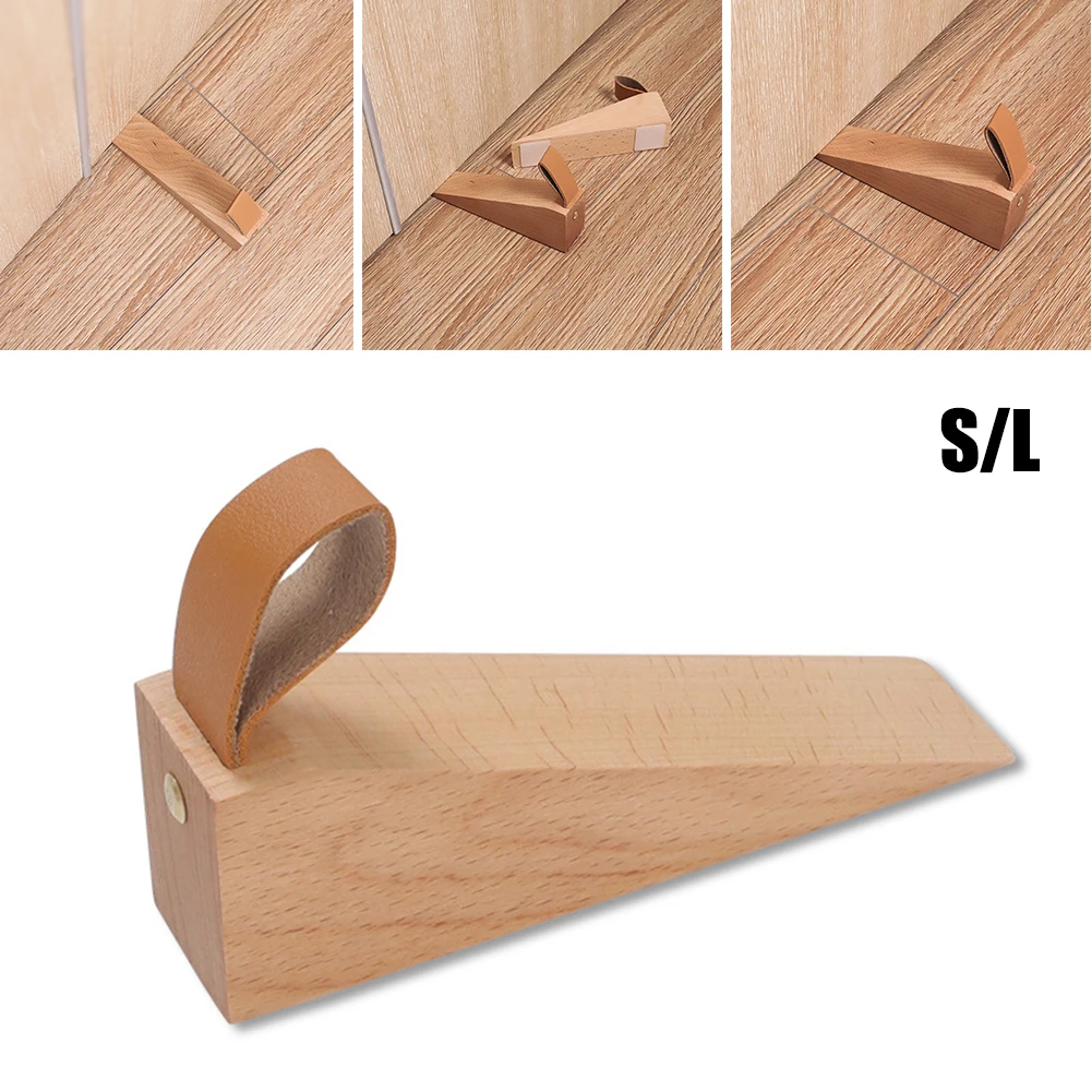 1Pcs Safety Wooden Door Stop Baby Finger Protector Door Stopper Home Door Rear Retainer Anti-collision Stop Door Stop Wedge
1Pcs Safety Wooden Door Stop Baby Finger Protector Door Stopper Home Door Rear Retainer Anti-collision Stop Door Stop Wedge