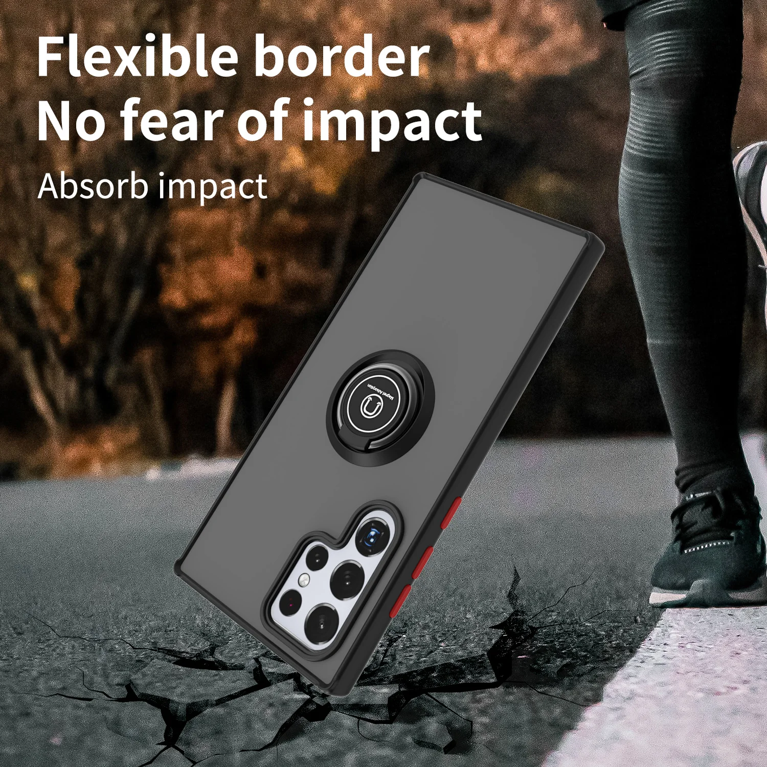 Ring Holder Phone Case for Galaxy S22 Ultra S21 S20 FE S10 S9 S8 Plus Note 20 10 9 8 Magnetic Car Shockproof Matte Back Cover
Ring Holder Phone Case for Galaxy S22 Ultra S21 S20 FE S10 S9 S8 Plus Note 20 10 9 8 Magnetic Car Shockproof Matte Back Cover