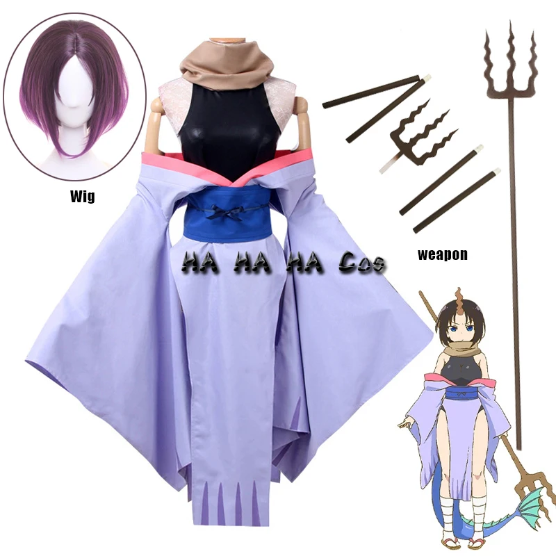 Miss Kobayashi‘s Dragon Maid Elma Anime Cosplay Costume Jumpsuit Outfits Halloween Carnival Suit Wig Weapon Party Props
Miss Kobayashi‘s Dragon Maid Elma Anime Cosplay Costume Jumpsuit Outfits Halloween Carnival Suit Wig Weapon Party Props