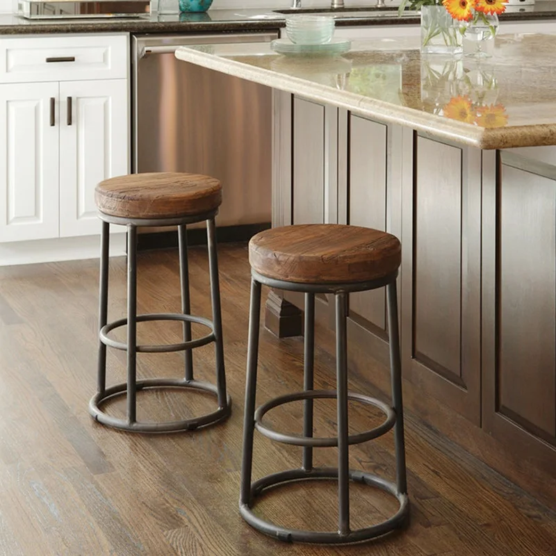 Loft Bar Stool Game Chair Dining Kitchen Nordic Living Room High Garden Wooden Chair Waiting Camping Design Furniture for Home
Loft Bar Stool Game Chair Dining Kitchen Nordic Living Room High Garden Wooden Chair Waiting Camping Design Furniture for Home